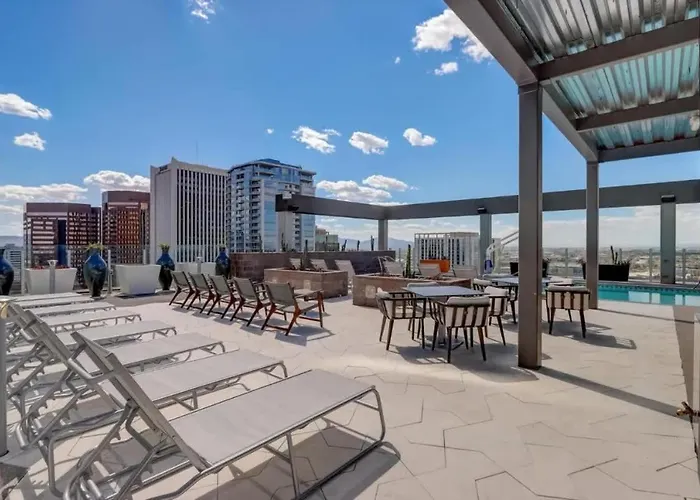 Boulevard Highrise Stu Sky Pool Parking Gym 25 Apartament Phoenix